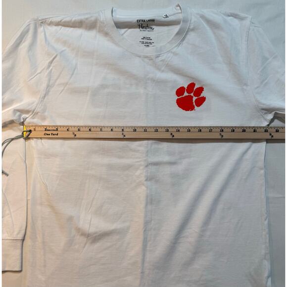 CLEMSON Tigers Pressbox Traditions Pennant Long Sleeve T-Shirt Womens XL (97) - Picture 5 of 8